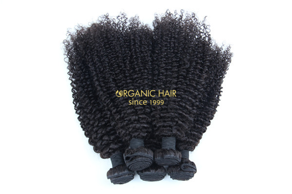 Brazilian virgin human hair extensions 